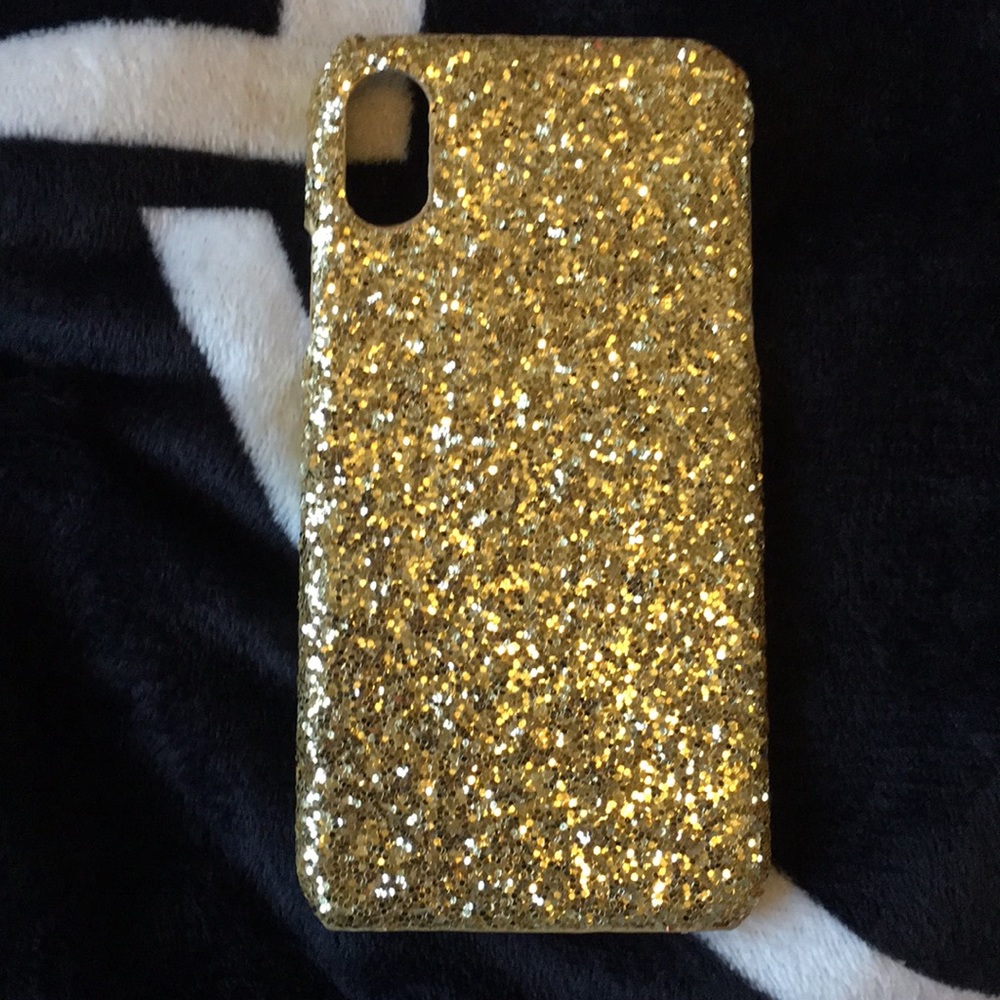 Iphone x/xs glitter case